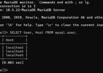 Command to Show Users in MySQL Database on Linux