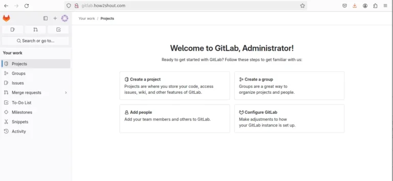 Installing Gitlab on Ubuntu 24.04